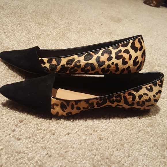 crown vintage black flats